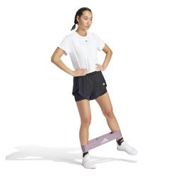 Spodenki treningowe fitness cardio damskie ADIDAS. Spodenki sportowe damskie Adidas, bez wzorów, sportowe. Za 199.99 zł.