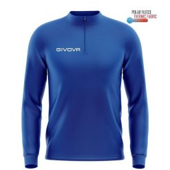 Bluzka Givova Sport Royal 2XS - Techniczna i Oddychająca. Niebieskie bluzki sportowe damskie Givova, xs, z poliesteru, bez kołnierzyka, bez ramiączek. Za 87.47 zł.