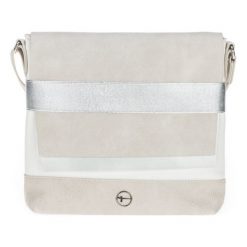 Tamaris torebka crossbody Silvia, kremowa. Białe torebki klasyczne damskie Tamaris, bez wzorów, bez dodatków. Za 229.00 zł.
