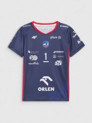 4F Koszulka meczowa replika wyjazdowa z sezonu 2024/2025 dziecięca 4F x Zaksa Kędzierzyn-Koźle - Kurek - multikolor 134/140 (8-10 lat). Koszulki dziewczęce 4f, m, bez wzorów, z dzianiny, bez ramiączek. Za 219.99 zł.