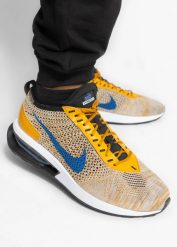 Buty do biegania męskie Nike Air Max Flyknit Racer. Brązowe obuwie do biegania damskie Nike, nike air max. Za 561.99 zł.