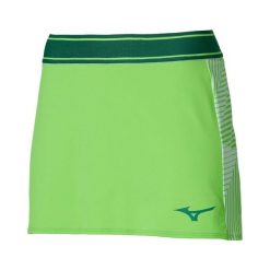 Damskie spódnico-spodenki Mizuno Flex. Zielone spodenki sportowe damskie Mizuno, l, z materiału, na fitness i siłownię. Za 190.00 zł.