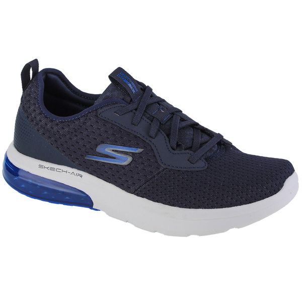Buty sportowe Sneakersy męskie, Skechers Go Walk Air 2.0 – Crosser. Niebieskie buty sportowe na co dzień męskie Skechers, bez zapięcia, trekkingowe. Za 329.99 zł.