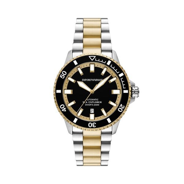 Zegarek Emporio Armani. Szare zegarki męskie Emporio Armani, srebrne. Za 1,979.00 zł.