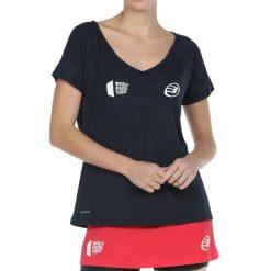 Koszulka do padla z krótkim rękawem damska Bullpadel Rapolan. Bluzki damskie bullpadel, xl, bez wzorów, sportowe, bez kołnierzyka, bez ramiączek. Za 169.99 zł.