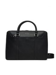 Guess Torba na laptopa HMPATU P5238 Czarny. Czarne torby na laptopa damskie Guess, z aplikacjami, ze skóry. Za 319.99 zł.