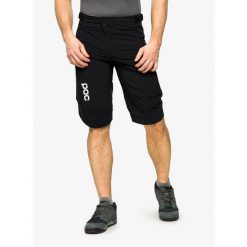 Spodenki rowerowe męskie POC Infinite All-Mountain Shorts. Czarne szorty męskie POC, bez wzorów, sportowe. W wyprzedaży za 488.95 zł.