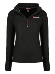 Geographical Norway Bluza polarowa "Tug" w kolorze czarnym rozmiar: L. Czarne bluzy bez kaptura damskie Geographical Norway, l, z polaru. Za 70.24 zł.