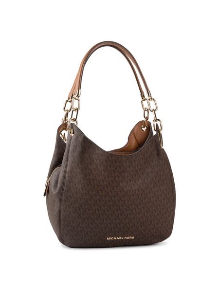 MICHAEL Michael Kors Torebka Lillie 30T9G0LE3B Brązowy. Brązowe torebki klasyczne damskie MICHAEL Michael Kors, bez wzorów, ze skóry, bez dodatków. Za 2,029.00 zł.