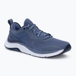 Buty treningowe damskie Under Armour Hovr Omnia. Niebieskie obuwie treningowe damskie Under Armour, na fitness i siłownię. Za 219.99 zł.