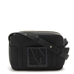 Armani Exchange Torba przez ramię Armani Exchange czarny - sztuczna skóra Torby na ramię 1 ct Czarny Damski. Czarne torebki klasyczne damskie Armani Exchange, bez wzorów, z materiału, bez dodatków. Za 510.99 zł.
