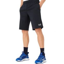 Bermuda Core Identity Rozmiar XL Niebieski - 8NPS02PJ05Z-1578. Niebieskie szorty męskie EA7, bez wzorów, z bawełny, sportowe. Za 370.75 zł.