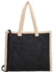 Beagles Torebka "Laredo" w kolorze czarnym - 38 x 32 x 12 cm rozmiar: onesize. Czarne torebki klasyczne damskie Beagles, bez wzorów, z materiału, bez dodatków. Za 143.56 zł.