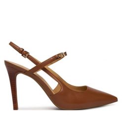 Szpilki MICHAEL Michael Kors. Brązowe szpilki MICHAEL Michael Kors, bez wzorów, bez obcasa. Za 769.99 zł.
