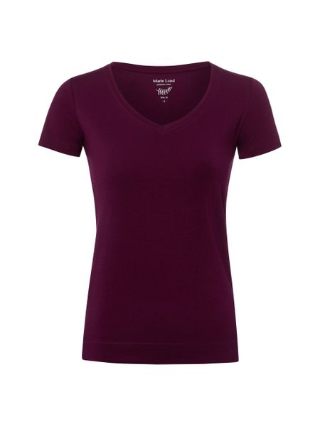 Marie Lund T-shirt Kobiety Bawełna lila, XXXL. T-shirty damskie Marie Lund, bez wzorów, z bawełny, bez kołnierzyka. Za 79.95 zł.