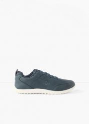 Buty barefoot marki Brütting z elastyczną podeszwą. Niebieskie buty sportowe na co dzień damskie bonprix, bez wzorów. Za 189.99 zł.