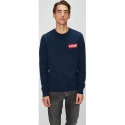 Levi's - Bluza. Niebieskie bluzy bez kaptura męskie Levi's, m, z bawełny. W wyprzedaży za 189.90 zł.