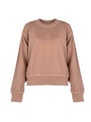 Diesel Bluza "Lym" | A04822-0NQAZ | Kobieta | Beżowy. Brązowe bluzy bez kaptura damskie Diesel, s, z bawełny. W wyprzedaży za 349.00 zł.