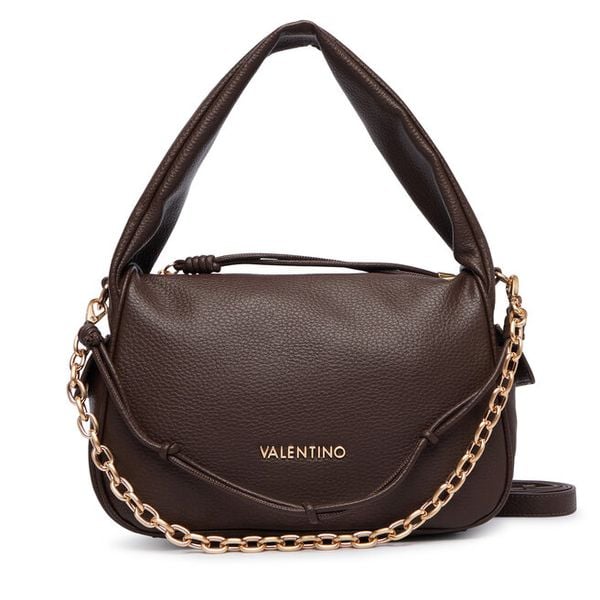 Torebka Valentino. Brązowe torebki klasyczne damskie Valentino, bez wzorów, bez dodatków. Za 679.99 zł.