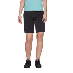 Krótkie spodenki turystyczne damskie Black Diamond Valley Shorts. Czarne szorty damskie Black Diamond, bez wzorów, sportowe. Za 182.99 zł.