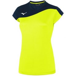 Koszulka do siatkówki damska Mizuno femme Team Authentic MYOU NS. Niebieskie t-shirty damskie Mizuno, l, bez wzorów, bez kołnierzyka. Za 118.00 zł.