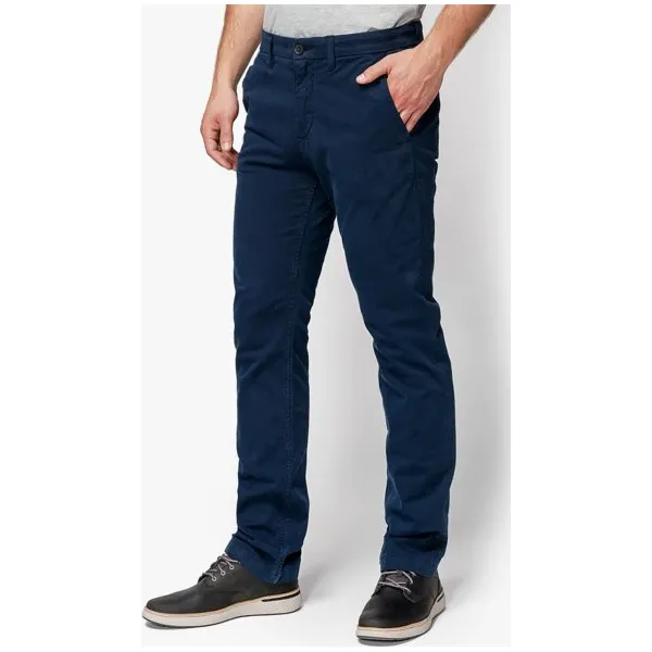 Timberland Spodnie Squam Lake Stretch Twill Straight , granatowy, rozmiar 30/32. Niebieskie spodnie materiałowe męskie Timberland, bez wzorów, z bawełny, wizytowe. W wyprzedaży za 207.99 zł.