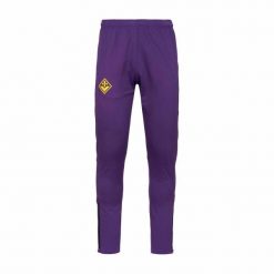 Spodnie dresowe AC Fiorentina Abunszip Pro 7 2023/24. Fioletowe spodnie dresowe męskie Kappa, bez wzorów, z dresówki. W wyprzedaży za 212.85 zł.