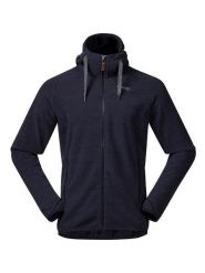 Bergans Kurtka polarowa w kolorze granatowym rozmiar: S. Niebieskie kurtki męskie Bergans, s, bez wzorów, z materiału, bez kaptura. Za 244.22 zł.