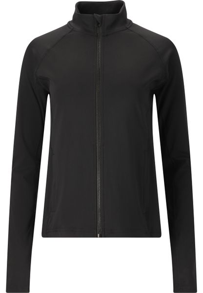 Damska bluza dresowa zapinana na zamek Athlecia Krosa. Czarne bluzy bez kaptura damskie Athlecia, z dresówki. Za 244.50 zł.