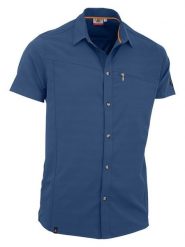 Maul Sport Koszula funkcyjna "Lechnerkopf" w kolorze niebieskim rozmiar: 52. Niebieskie koszule męskie Maul Sport, bez wzorów, z materiału, bez kołnierzyka, bez ramiączek. Za 173.99 zł.