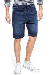 SPODENKI MUSTANG Palm Beach Shorts Denim Blue 1009605 5000 842. Niebieskie szorty męskie Mustang, z denimu, bez kołnierzyka. Za 169.99 zł.