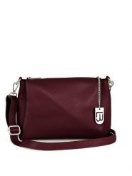 Lucca Baldi Skórzana torebka "Melfi" w kolorze bordowym - 26 x 19 x 9 cm rozmiar: onesize. Czerwone torebki klasyczne damskie Lucca Baldi, bez wzorów, z materiału, bez dodatków. Za 349.73 zł.