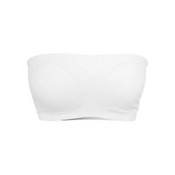 Wyściełany Top Bandeau Dla Kobiet. Białe topy damskie Urban Classics, m, bez wzorów, bez kołnierzyka. Za 41.99 zł.
