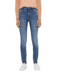 ESPRIT Dżinsy - Skinny fit - w kolorze niebieskim rozmiar: W26/L32. Niebieskie jeansy damskie Esprit, z podwyższonym stanem. Za 57.06 zł.