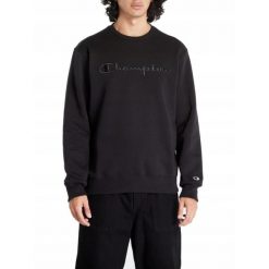 Bluza na co dzień męska CHAMPION bez kaptura. Czarne bluzy bez kaptura męskie CHAMPION, m. Za 229.00 zł.
