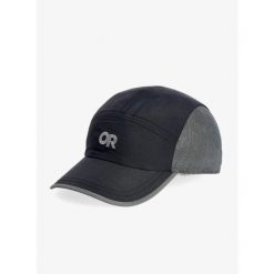 Czapka z daszkiem Outdoor Research Swift Cap - black/dark grey. Czarne czapki męskie OUTDOOR RESEARCH, bez wzorów. Za 96.99 zł.