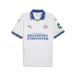 Trzecia koszulka PSV Eindhoven 2024/25. Białe t-shirty sportowe męskie Puma, s, bez ramiączek, do piłki nożnej. W wyprzedaży za 365.00 zł.