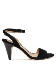 LAUREN RALPH LAUREN Sandały Gracy Sn Hes 802P15730006 Czarny. Czarne sandały damskie Lauren Ralph Lauren, bez wzorów, ze skóry, bez obcasa, na słupku. Za 769.99 zł.