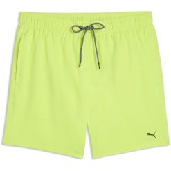 Spodnie męskie Puma Swim Men Medium Length Swim Shorts. Zielone spodnie sportowe męskie Puma, z materiału. Za 290.00 zł.