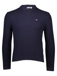 Napapijri Sweter w kolorze granatowym rozmiar: XS. Niebieskie swetry klasyczne damskie Napapijri, xs, bez kołnierzyka. Za 136.13 zł.