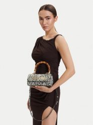 Just Cavalli Torebka 80RA4BD1 ZSD84 Szary. Szare torebki klasyczne damskie Just Cavalli, bez wzorów, ze skóry, bez dodatków. Za 782.99 zł.