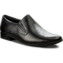 Półbuty LASOCKI FOR MEN - MI08-C344-382-05 Czarny. Czarne buty wizytowe męskie Lasocki For Men, ze skóry, bez zapięcia. W wyprzedaży za 89.98 zł.