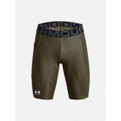 Długie szorty z kieszeniami Under Armour HeatGear. Białe szorty męskie Under Armour, bez wzorów, sportowe. Za 200.00 zł.