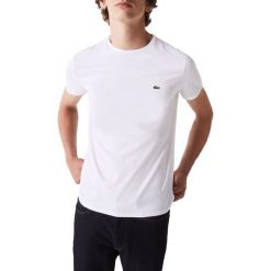 Lacoste Th7618 T-shirt. Niebieskie t-shirty męskie Lacoste, s, bez wzorów, z bawełny, bez kołnierzyka. Za 248.40 zł.