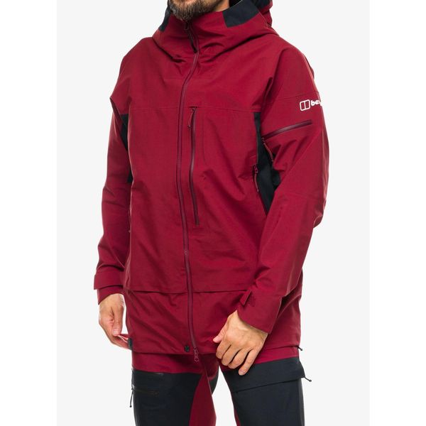 Kurtka skiturowa męska Berghaus MTN Arete Descend GTX Jacket. Czerwone kurtki męskie Berghaus, m, bez wzorów, bez kaptura. Za 1,689.99 zł.