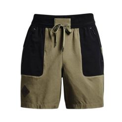 Spodenki Under Armour Terrain Woven Męskie. Zielone szorty męskie Under Armour, m, z materiału, na fitness i siłownię. Za 259.25 zł.