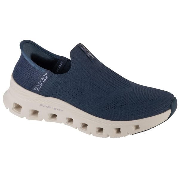 Buty sportowe damskie Skechers Glide step Pro every. Niebieskie buty sportowe na co dzień damskie Skechers, bez wzorów, trekkingowe, Skechers Sport. Za 359.99 zł.