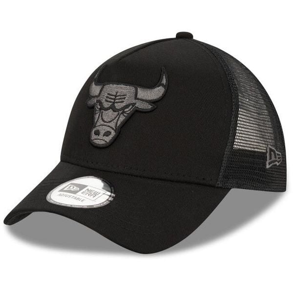 Czapka Trucker New Era NBA Chicago Bulls. Czarne czapki męskie New Era, bez wzorów, z bawełny. Za 140.55 zł.