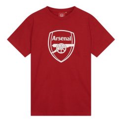 Koszulka męska Arsenal. Czerwone t-shirty sportowe męskie ARSENAL, m, bez ramiączek, do piłki nożnej. Za 149.99 zł.