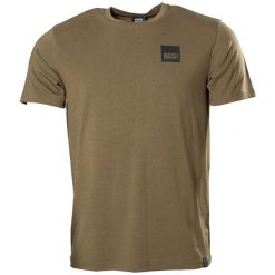 Koszulka Wędkarska Z Logo Nash Make It Happen T Shirt Box Logo Green. Zielone t-shirty męskie Nash, s, bez wzorów, bez kołnierzyka. Za 99.99 zł.